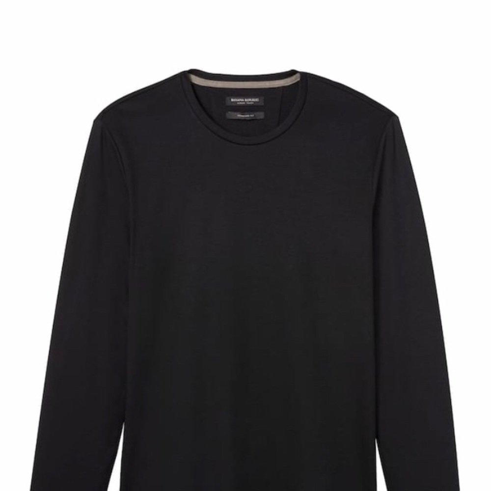 Luxury-Touch Crew-Neck T-Shirt